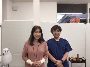 坐骨神経痛　笑顔
